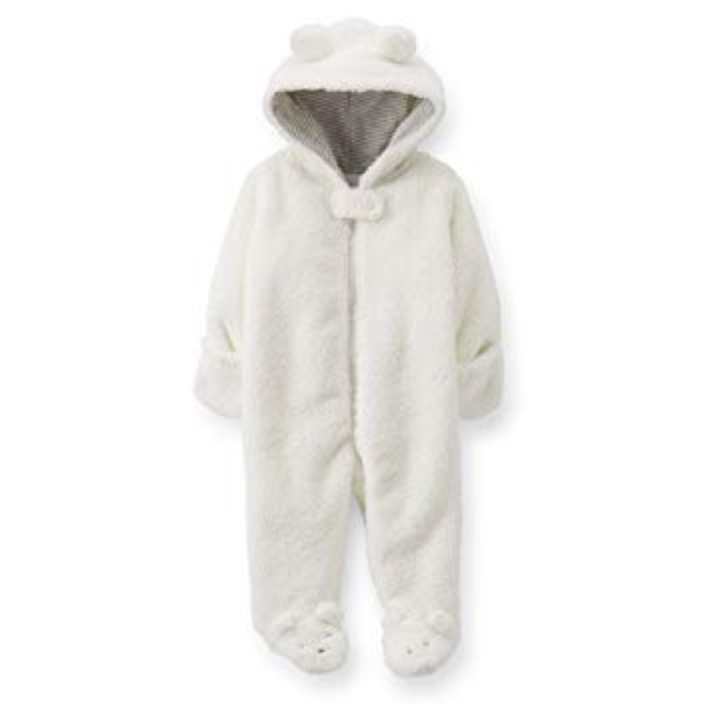 🆕Carter’s | Sherpa Bunting Bodysuit